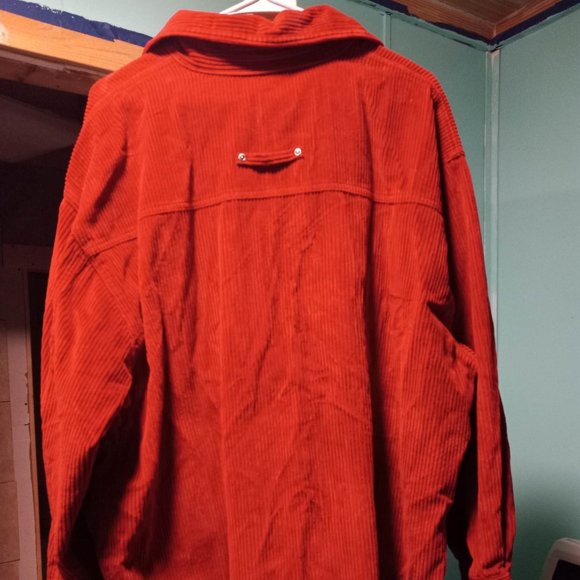 Carolina Plue Blues Corduroy Shacket - Picture 2 of 3